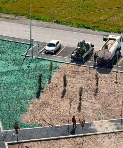 Kayseri Şehir Hastanesi çevresinde yeşil dönüşüm başladı!