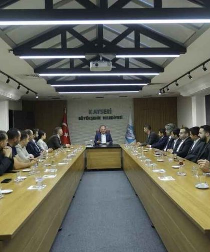 Oda başkanlarından Başkan Büyükkılıç’a ziyaret!