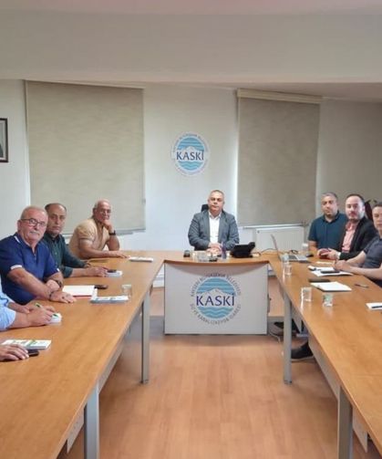 Gesi Muhtarlarından KASKİ’ye ziyaret: Altyapı yatırımları masaya yatırıldı