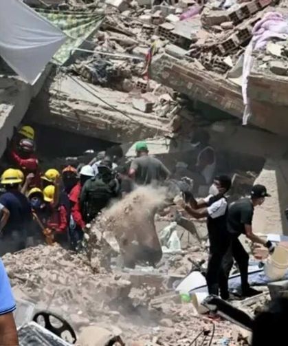 Venezuela depreminde 38 kişiyi kurtaran Türk’e Devlet Nişanı verildi