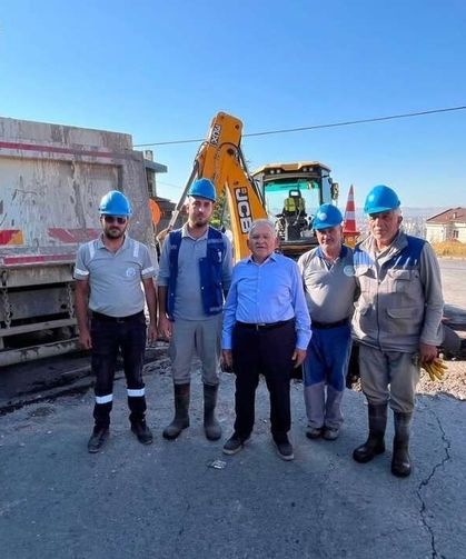 Başkan Büyükkılıç kavşak ve altyapı çalışmalarını yerinde inceledi