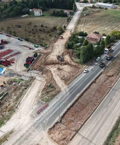 Kayseri’de kavşak çalışması devam ediyor: Ulaşım konforu artacak!