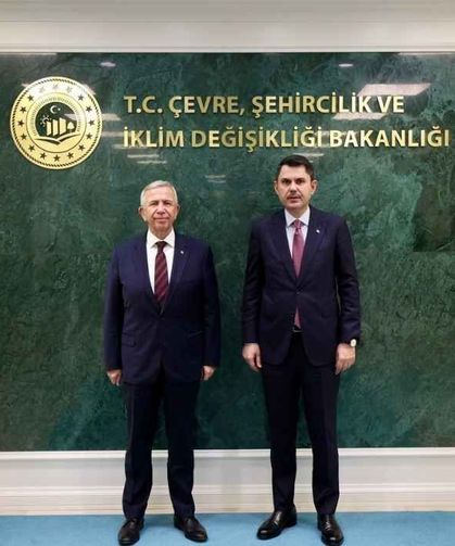Mansur Yavaş Murat Kurum’u ziyaret etti: AK Parti'ye katılacak iddiaları yeniden gündeme geldi!