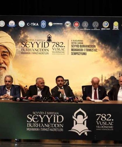 Kayseri'de Seyyid Burhaneddin Hazretleri, vefatının 782. yılında anılacak!