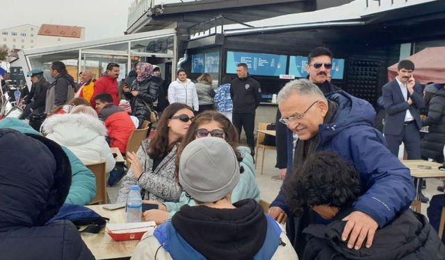 ERCİYES, Hafta Sonu Dolup Taştı