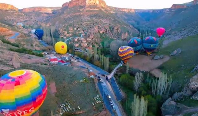Soğanlı Vadisi'nin Büyüleyici Manzarası Görenleri Mest Ediyor
