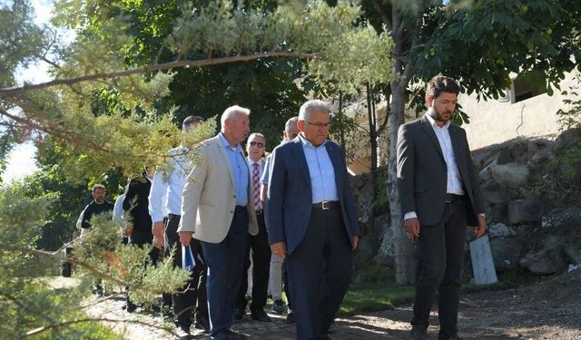 Başkan Büyükkılıç'tan Ali Dağı Mesire Alanı'na Yakın Takip