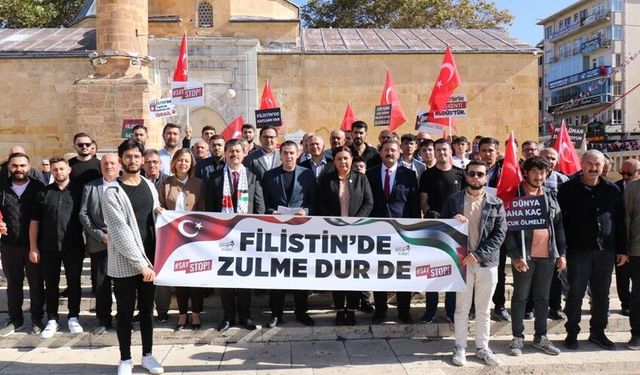 AK Parti Gençlik Kollarından Filistin Halkına Destek