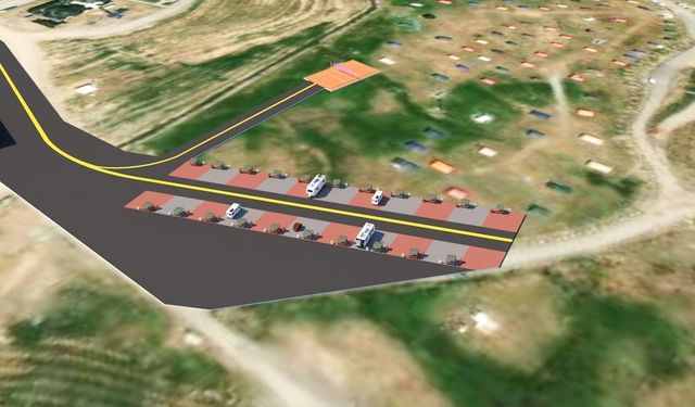 ERCİYES'te Karavan Tutkunları İçin Özel Alan Hazırlanıyor