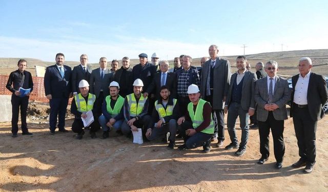 Felahiye Atık Su Arıtma Tesisi İnşaat Çalışmaları Son Hızla Devam Ediyor