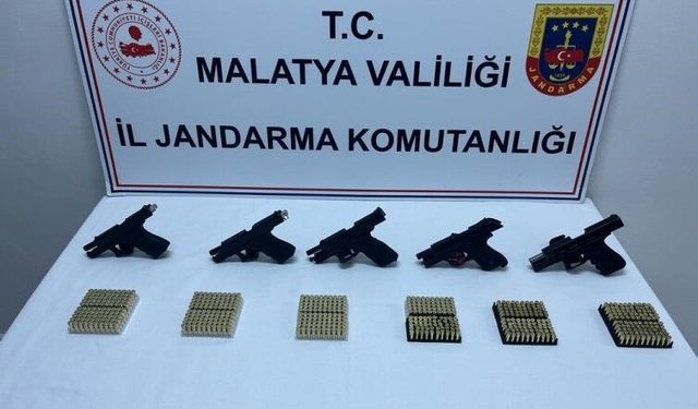 Jandarmadan Silah Kaçakçılarına Operasyon