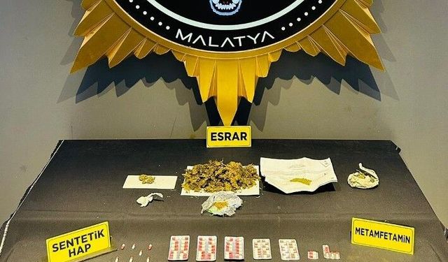 Malatya'da 13 Torbacı Yakalandı