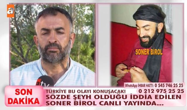 Türkiye gündemine oturan sözde şeyh Kayserili çıktı