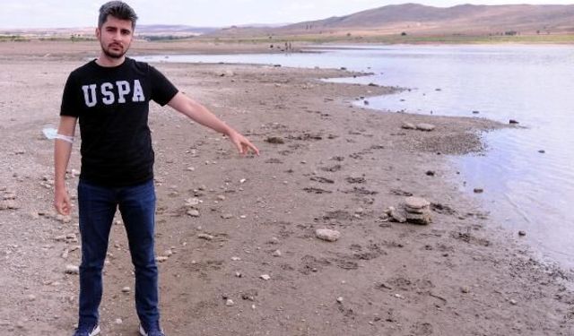 Sarıoğlan Barajı’nda su seviyesi yüzde 20'ye düştü