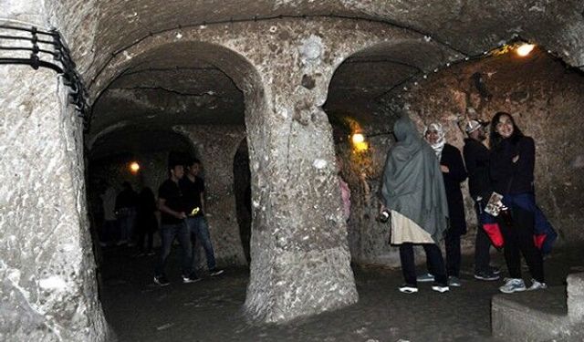 Kapadokya'da Yer Altı Şehirleri, Turistlerin Ziyaret Merkezi Oldu