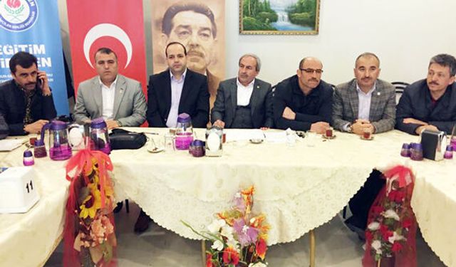 Eğitim Bir Sen Kayseri Şube Başkanı Aydın Kalkan: “Kayseri’nin her bir noktasında biz varız”