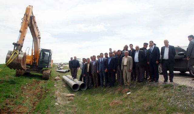 Bünyan Suyu ‘Kurban Kesimi’ İle Sarıoğlan’a Getirilmeye Başlandı