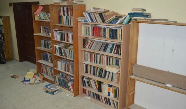 Kapatılan Çiftlik eski belediye, kütüphane ve dersliğinde FETÖ incelemesi