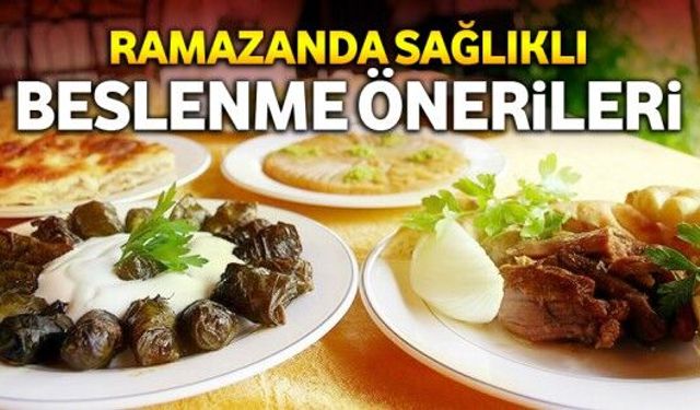 10 Adımda Sağlıklı Ramazan Önerileri