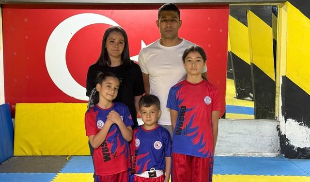 Sporun kalbi bu ailede atıyor! Hem baba hem antrenör