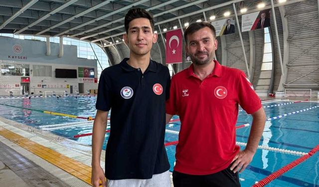 İşitme Engelli Yüzücü 2025 Yaz Olimpiyat Oyunları’na Hazırlanıyor