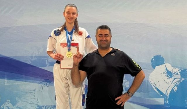 Kayserili sporcu Türkiye Şampiyonu oldu!