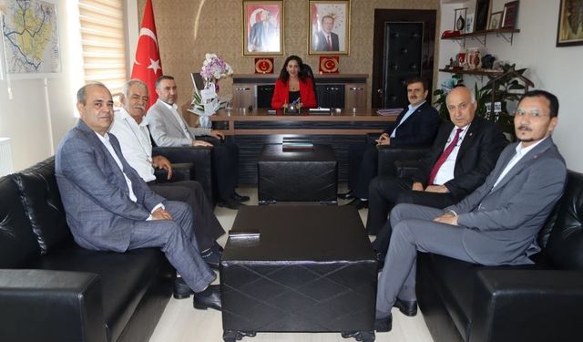 Saadet Partisi heyeti Tomarza’da esnaf ve halkla buluştu