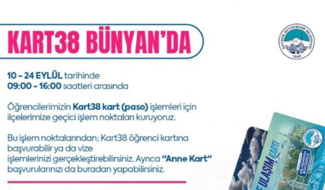Bünyan'da paso için son gün