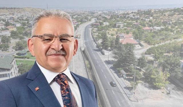 Kayseri’de trafiği rahatlatacak yolun ilk etabı tamamlandı