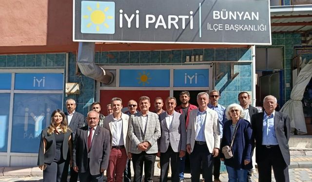 İYİ Parti Bünyan’da değişim yok! Yeniden başkan seçildi