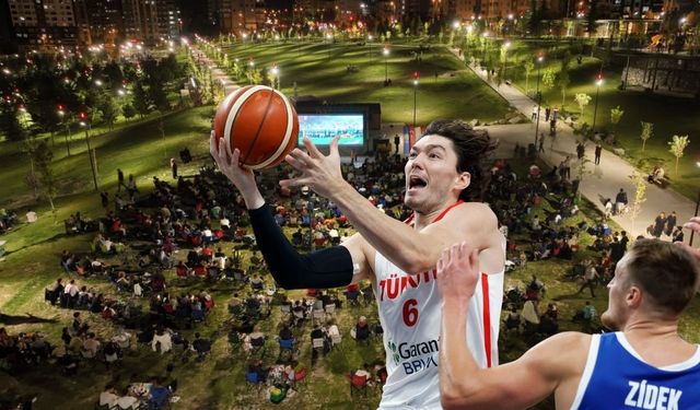 Türkiye-Yunanistan basketbol maçı Talas’ta yayınlanacak