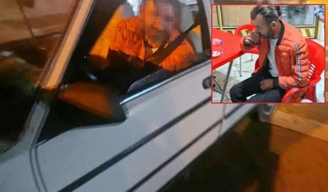 'Pavyondan çıktım' dedi, kazadan sonra kahvede çay keyfi yaptı!