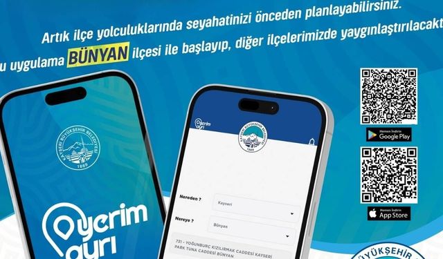 Kayseri Büyükşehir’den bir ilk daha: “Yerim ayrı” ile ulaşımda akıllı dönem başladı!