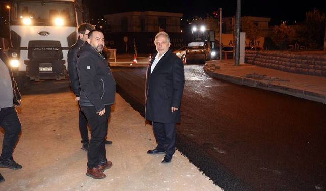 Talas'ın örnek projesi Belediye Mahallemizde Tamer Caddesi'ndeydi
