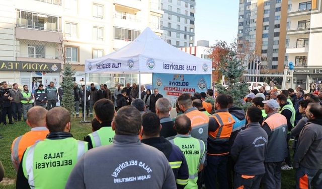 Talas Belediyesi Mevlana mahallesini yeniliyor