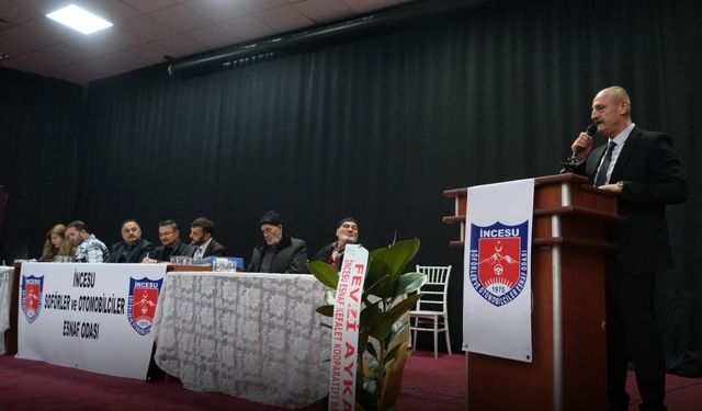 İncesu Şoförler Odası’nda Mustafa Büyüköz güven tazeledi!