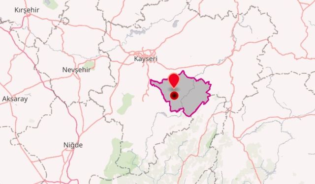 Kayseri'de o köy önce Bünyan'a sonra Tomarza'ya bağlandı!