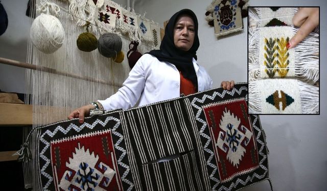 Sarız kilimini yaşatan usta öğretici: 38 yıldır tezgâh başında