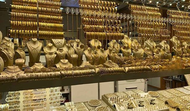 Kayseri’de altın fiyatlarında sert fren