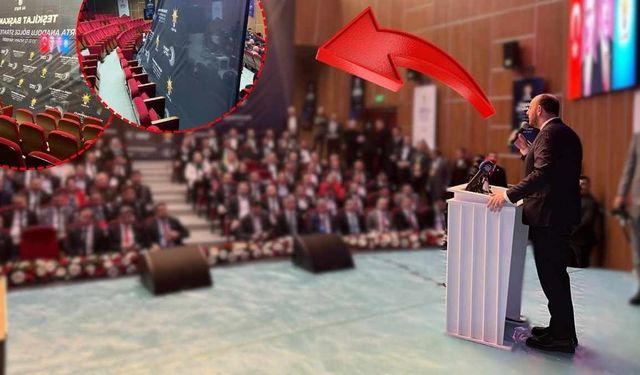 AK Parti Kayseri’de salonları dolduramadı