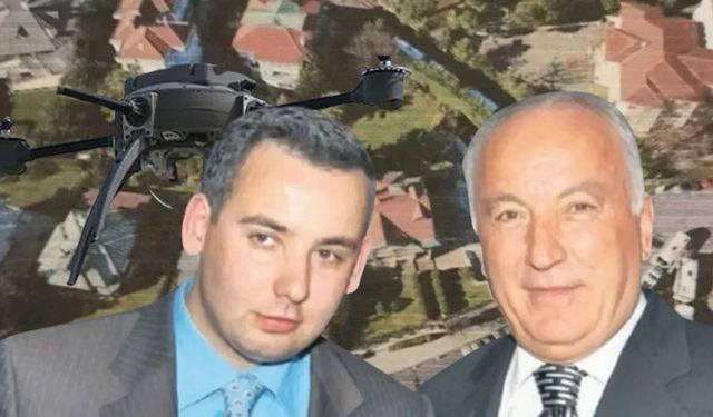 Ünlü ailenin servet kavgasında yeni kriz! İş insanı babasının evini dronla gözetledi