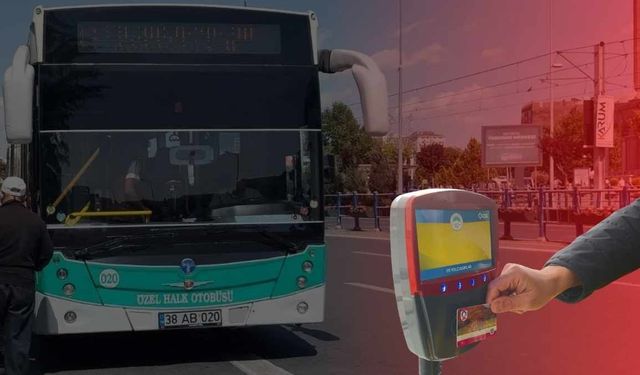 Kayseri’de otobüs güzergahları ve sefer saatleri değişti