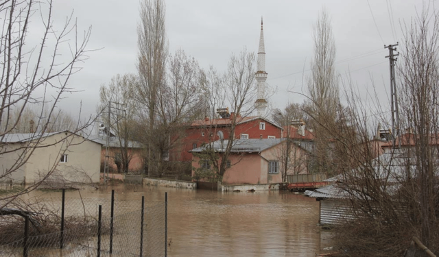 Kızılırmak taştı: Köy sular altında kaldı!