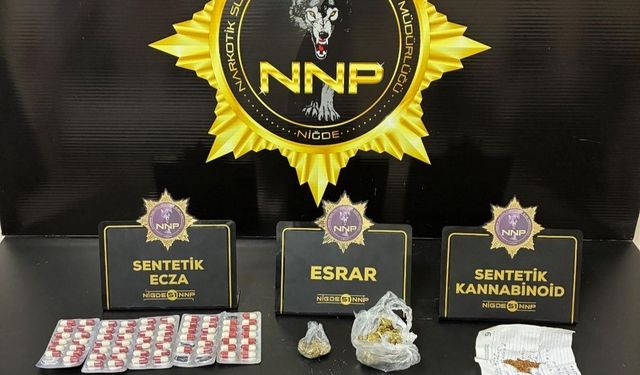Niğde’de yasaklı madde operasyonu: 4 tutuklu!