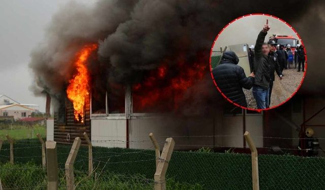 Yıkım kararını hiçe saydı evini cayır cayır yaktı!