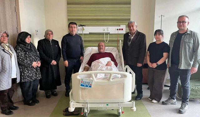 Bünyan Belediye Başkanı’ndan şehit babasına ziyaret