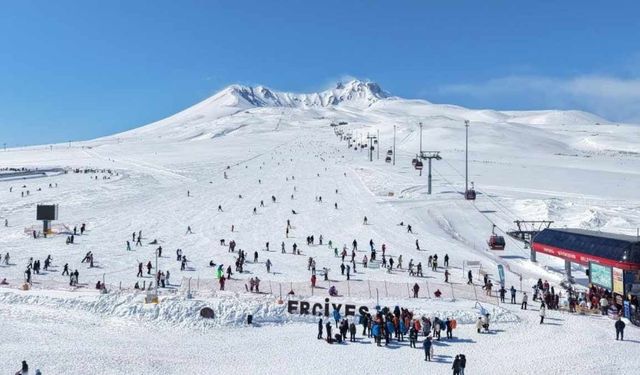 Erciyes’ten bu sezon çifte rekor!