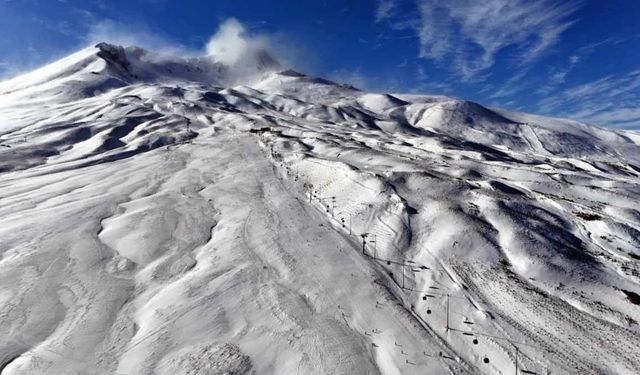 Erciyes Kayak Merkezi rekora koşuyor!