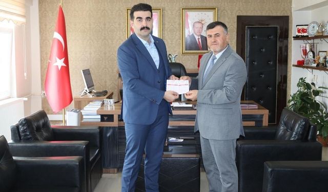 Kayseri’de görevli Kaymakamdan anlamlı bağış!