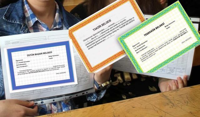Takdir ve teşekkür için yeni kurallar! MEB detayları açıkladı